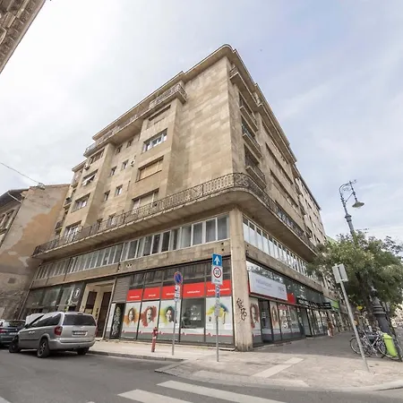 Apartment Astoria Balcony Budapest